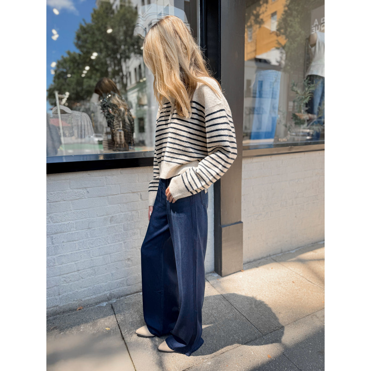Lounge Denim Pant | Dark Wash - Joanna A. Boutique