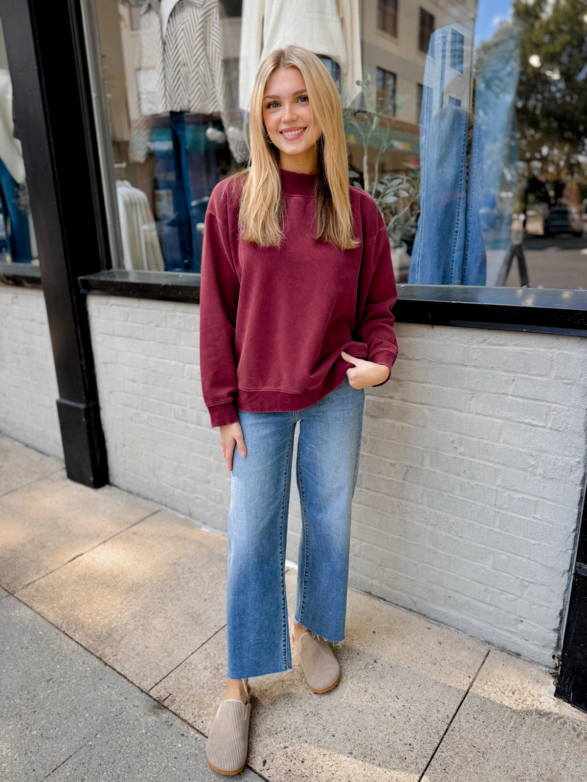 Ashford Mockneck Sweatshirt