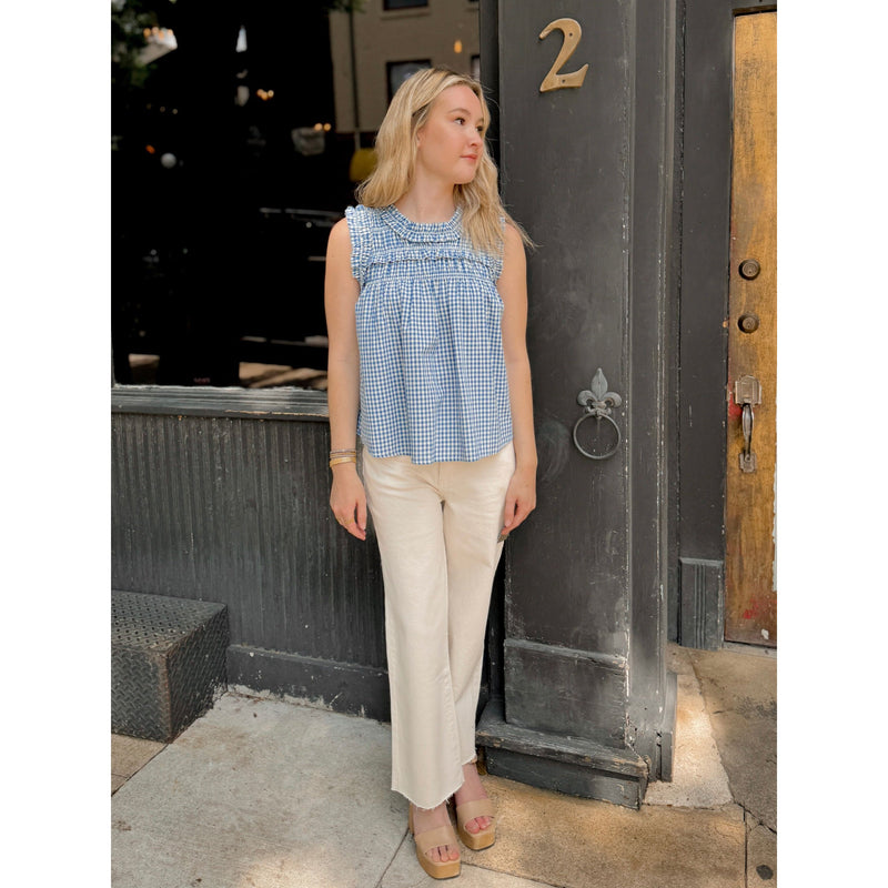 Lexie Gingham Top