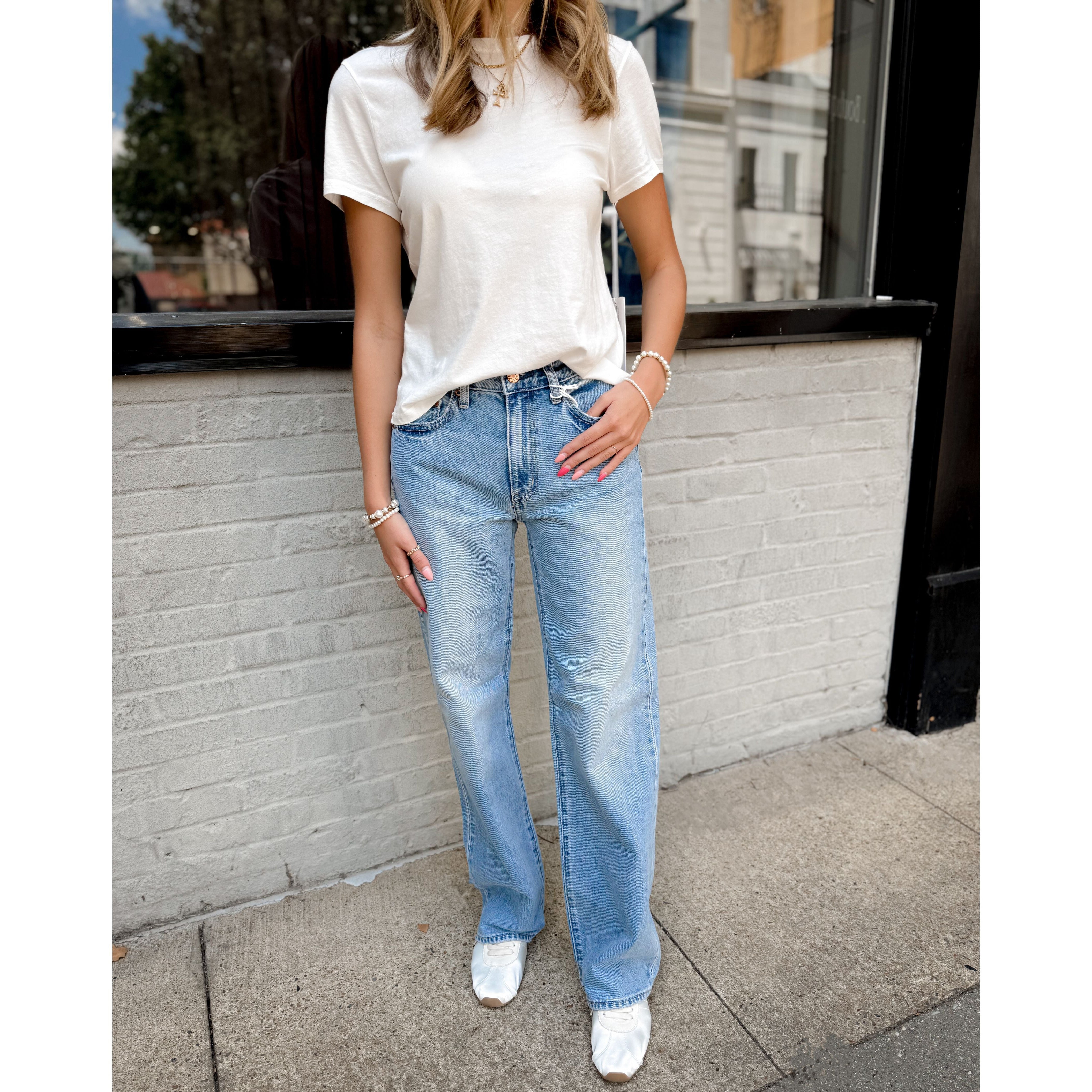 2K Mid Rise Baggy Jean | Pulse - Joanna A. Boutique