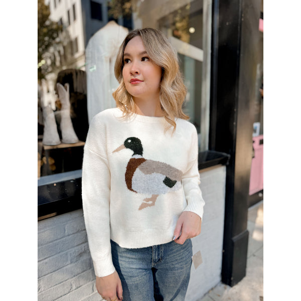 Mallard Sweater | Ivory