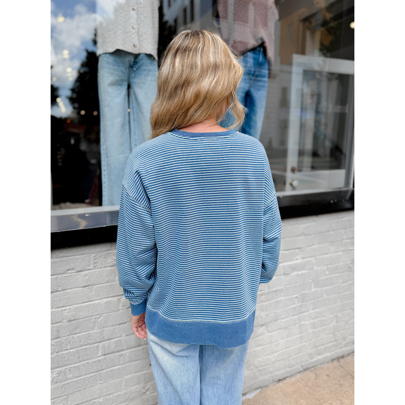 Apollo Striped Sweatshirt