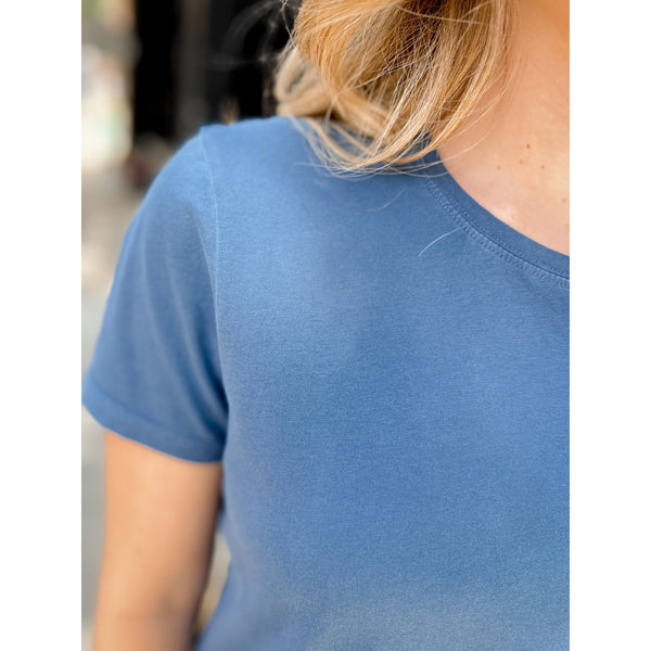 Unity Tee | Vintage Indigo - Joanna A. Boutique