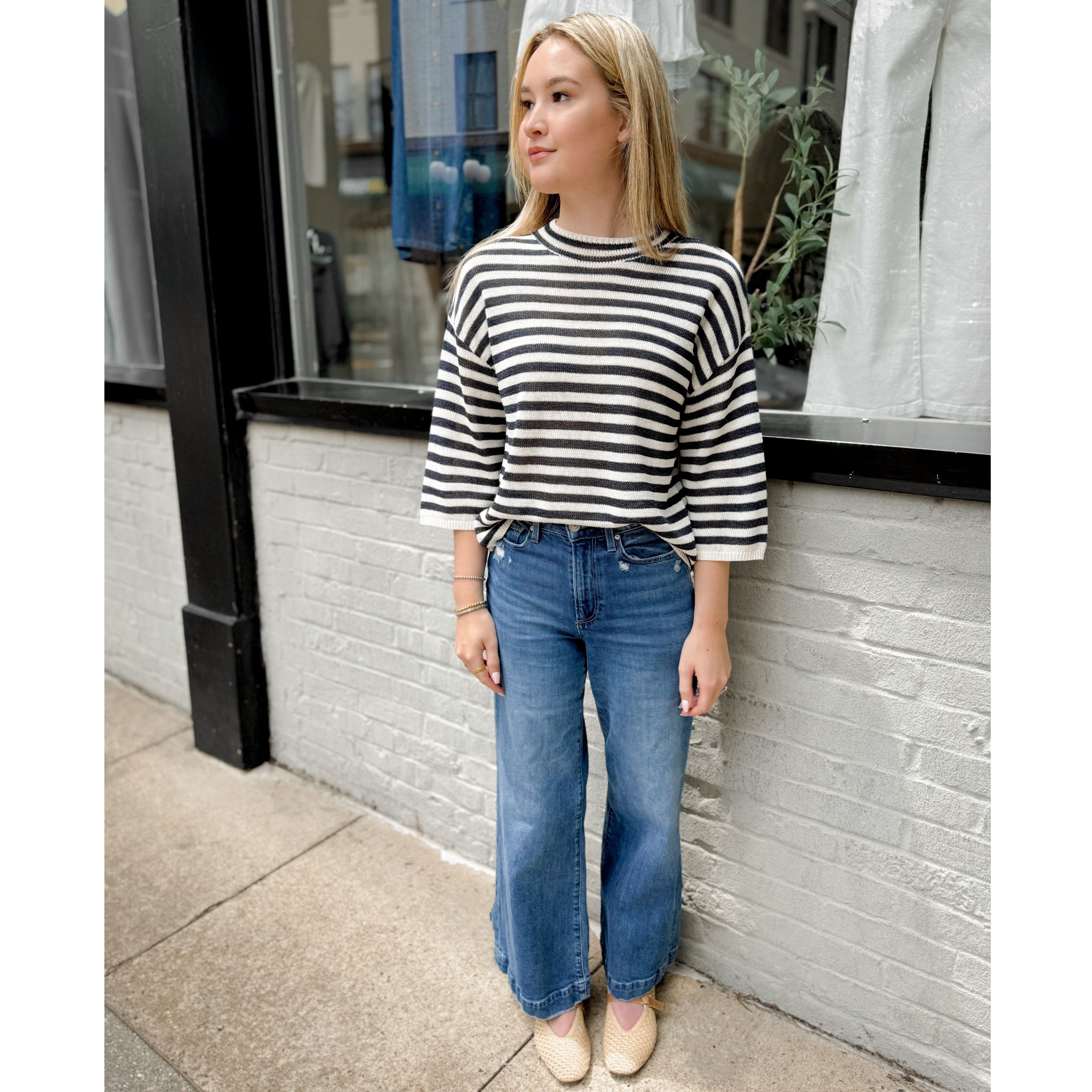 Veneto Mock Top - Joanna A. Boutique