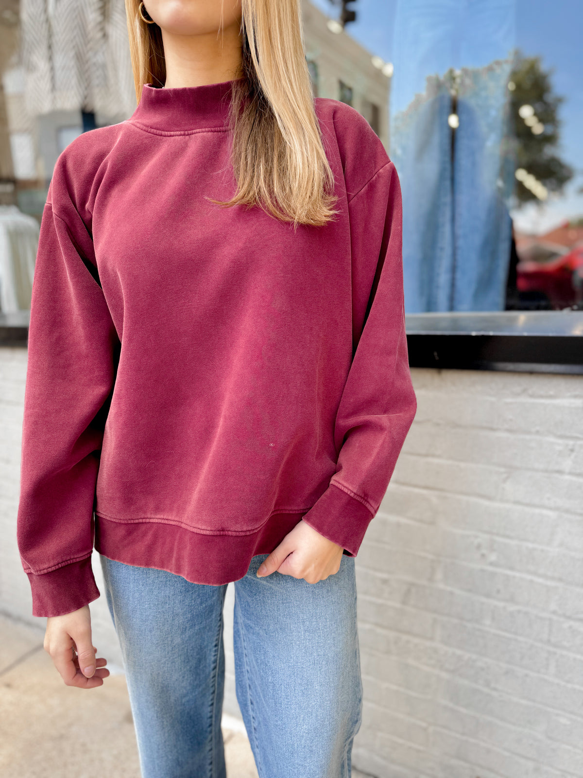 Ashford Mockneck Sweatshirt