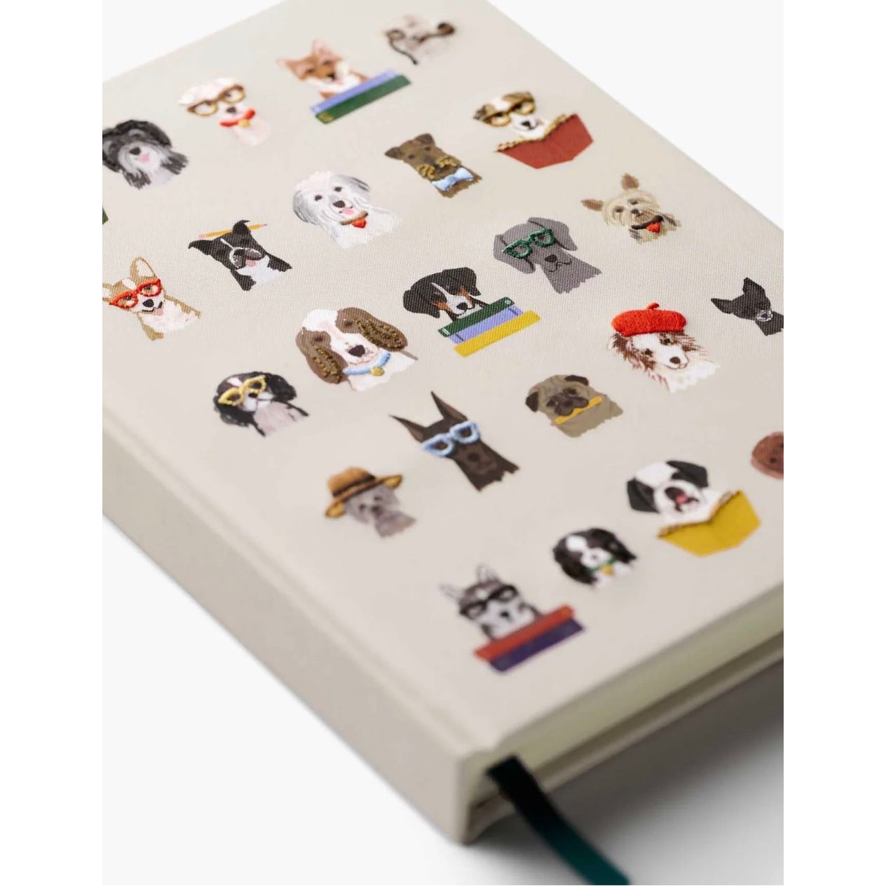 Studious Dogs Embroidered Journal - Joanna A. Boutique