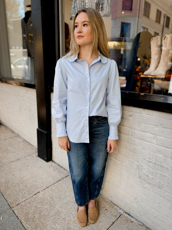 Campbell Button Up | Light Blue