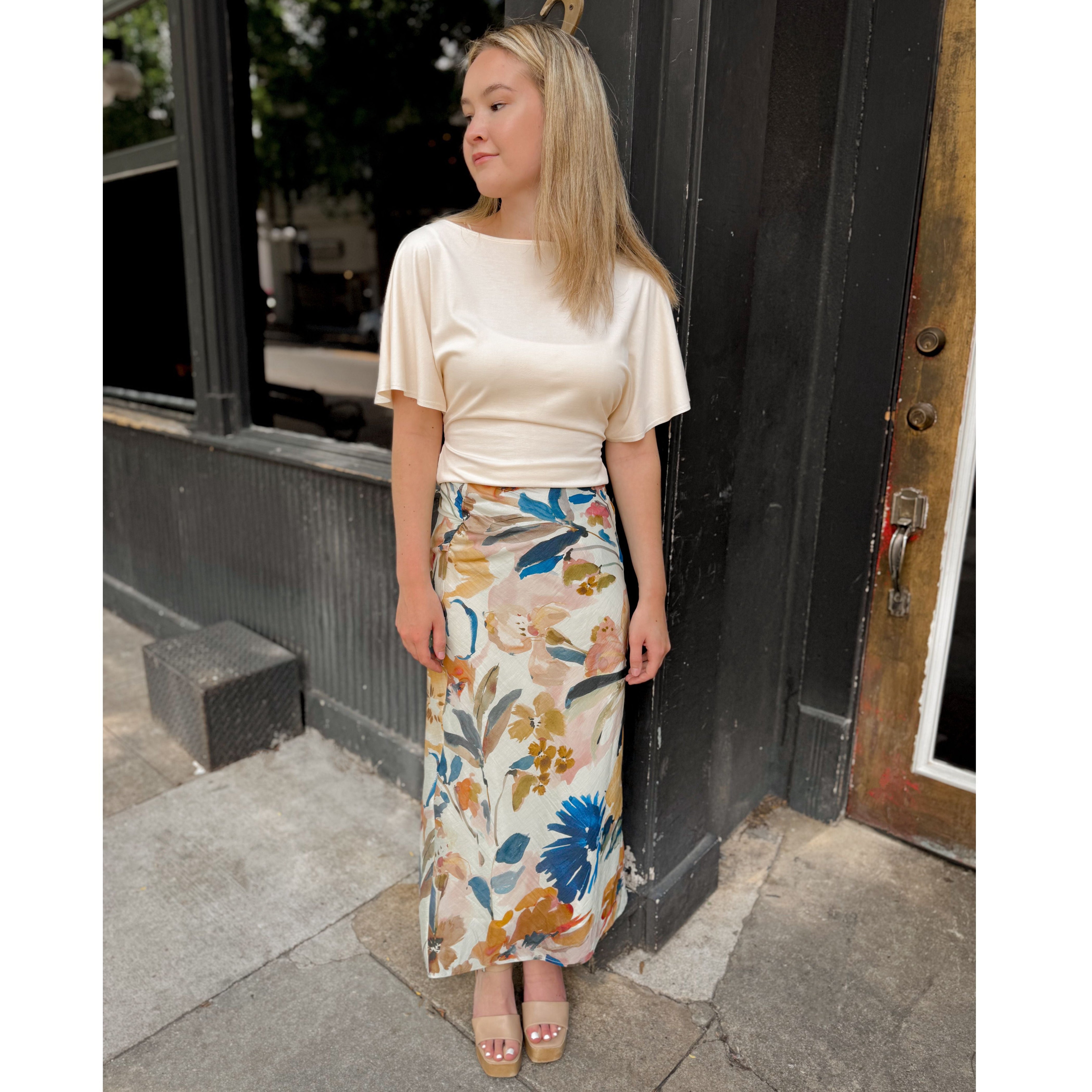 Mangrove Midi Skirt - Joanna A. Boutique
