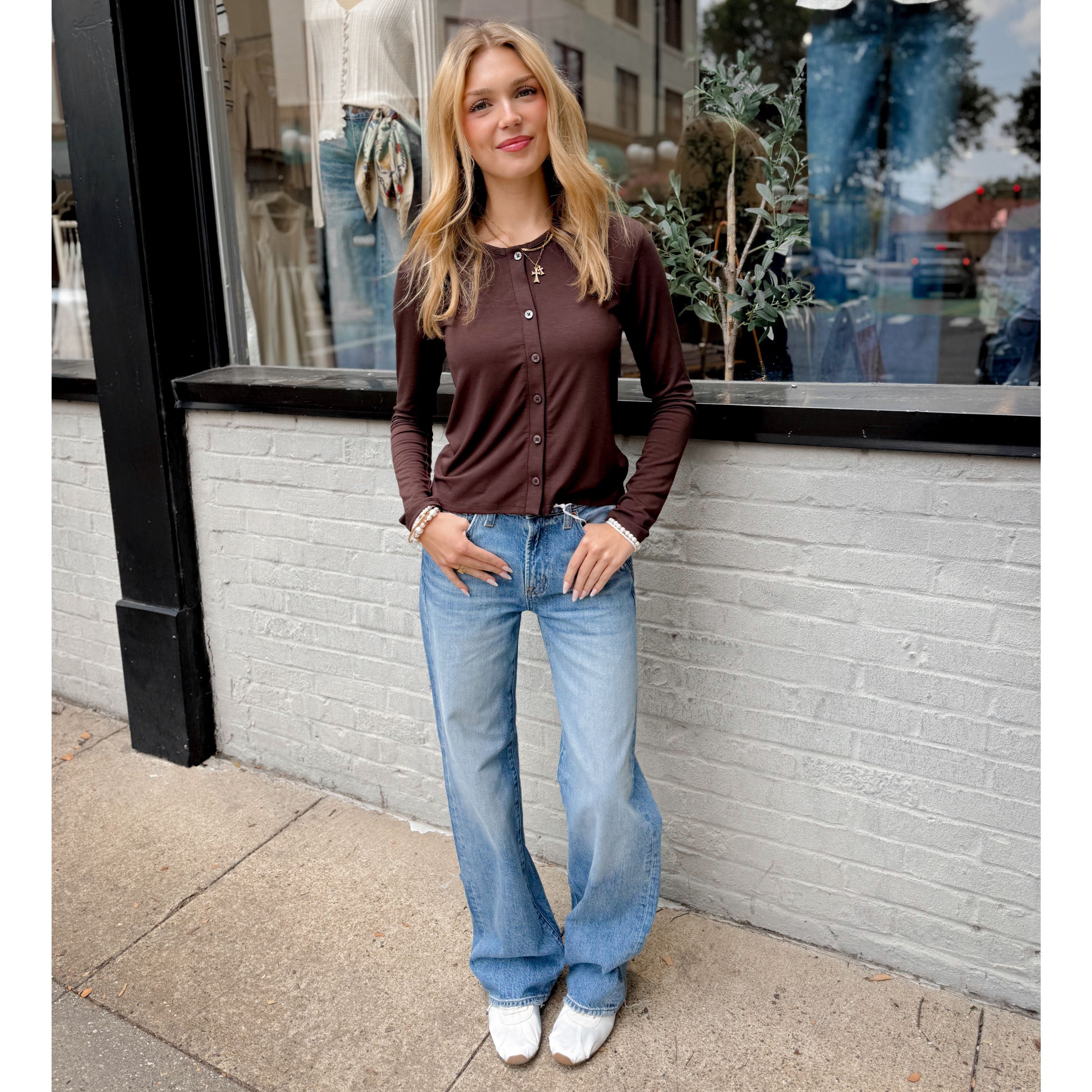 Bamboo Cardigan | Java - Joanna A. Boutique