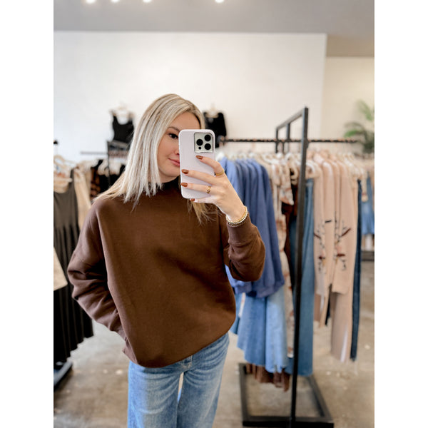 Troy Crew Sweatshirt - Joanna A. Boutique