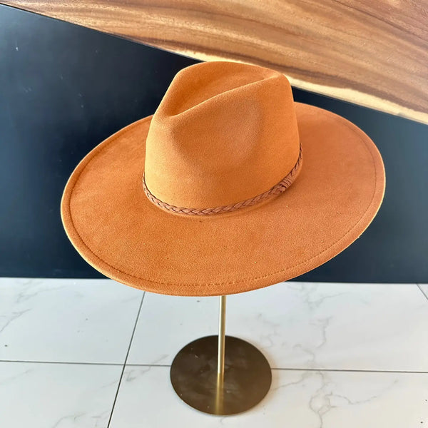 Tucson Suede Wide Brim Hat