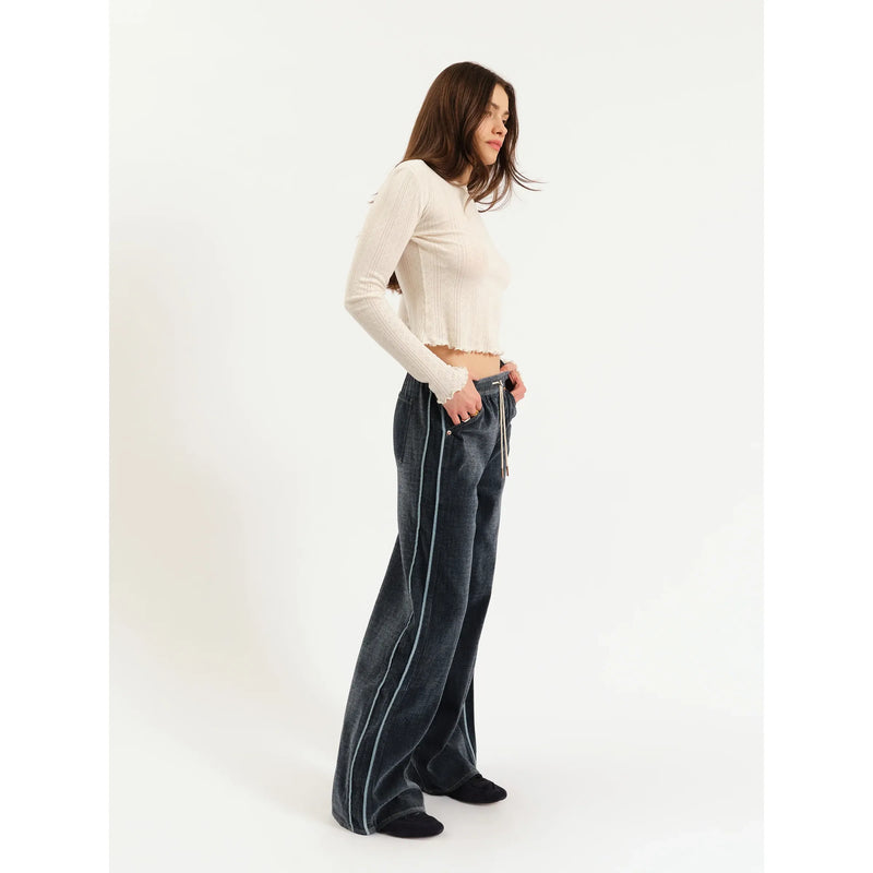 Cozy Wide Leg Jean | Sky Whisper
