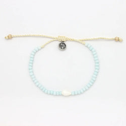 Surf Beaded Shell Anklet - Joanna A. Boutique