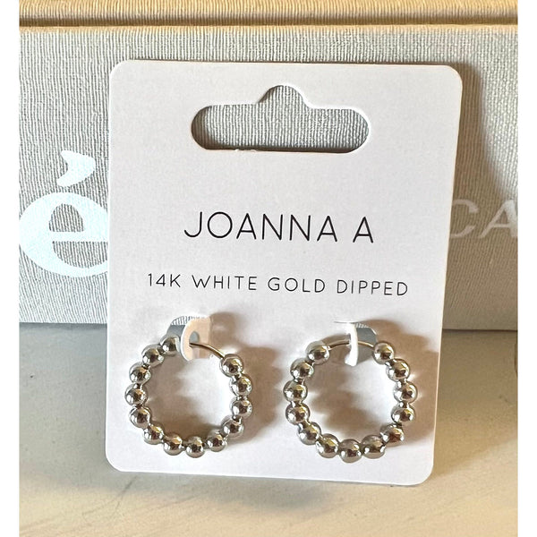 Kia Mini Hoop | Silver - Joanna A. Boutique