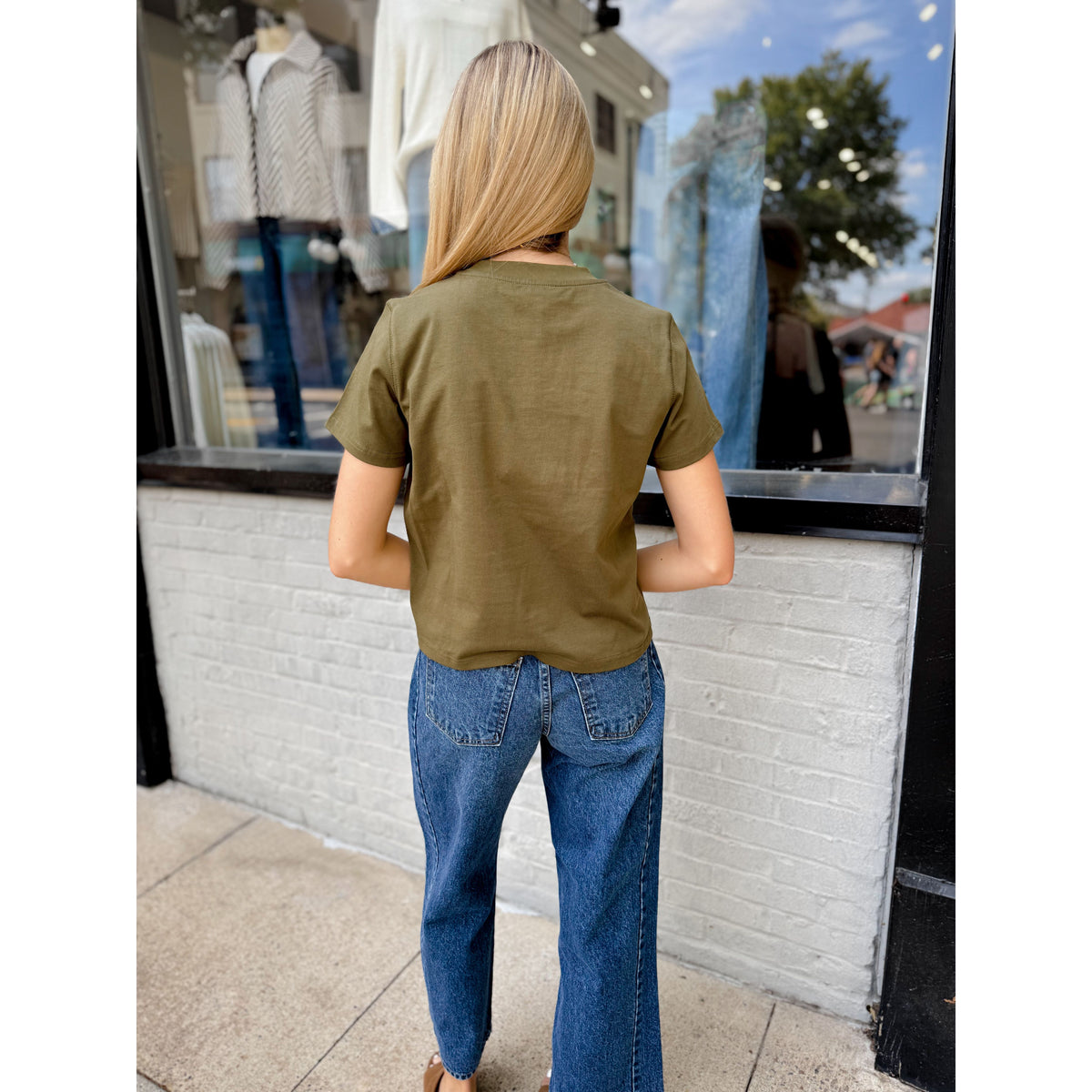 Lanie Tee | Olive