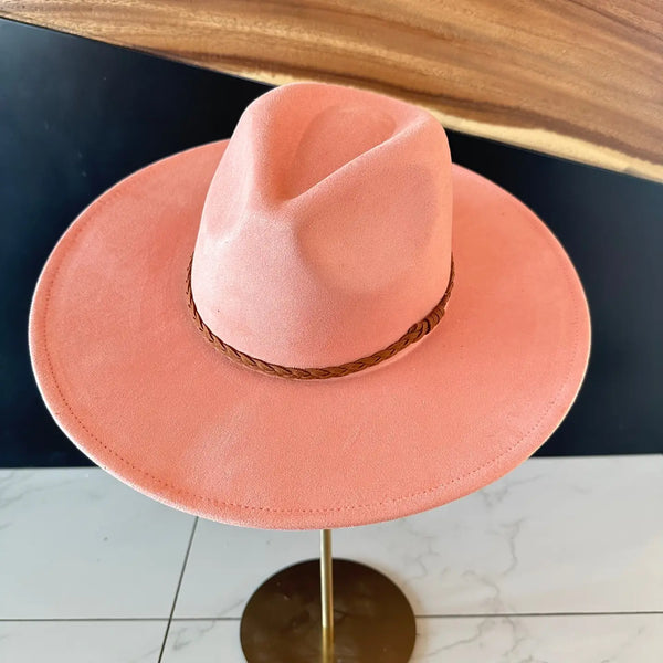 Tucson Suede Wide Brim Hat