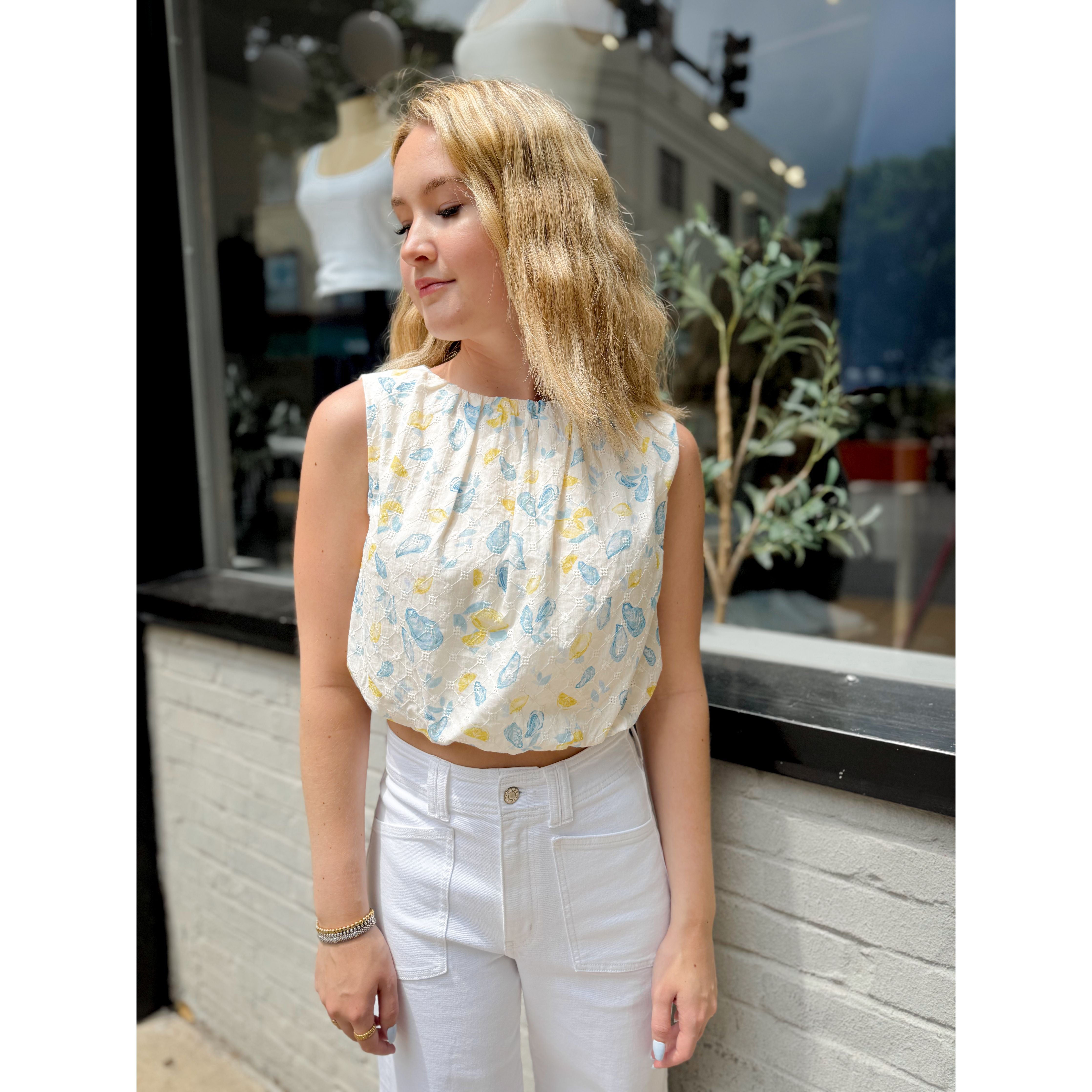 Coastal Bliss Top - Joanna A. Boutique