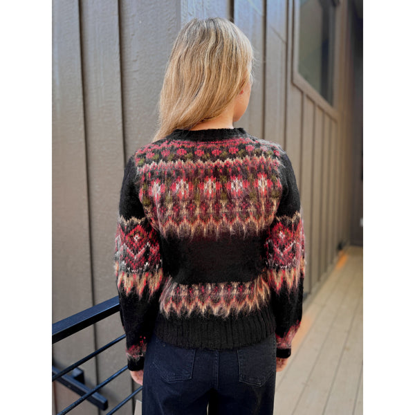 Iceland Fair Isle Cardigan - Joanna A. Boutique