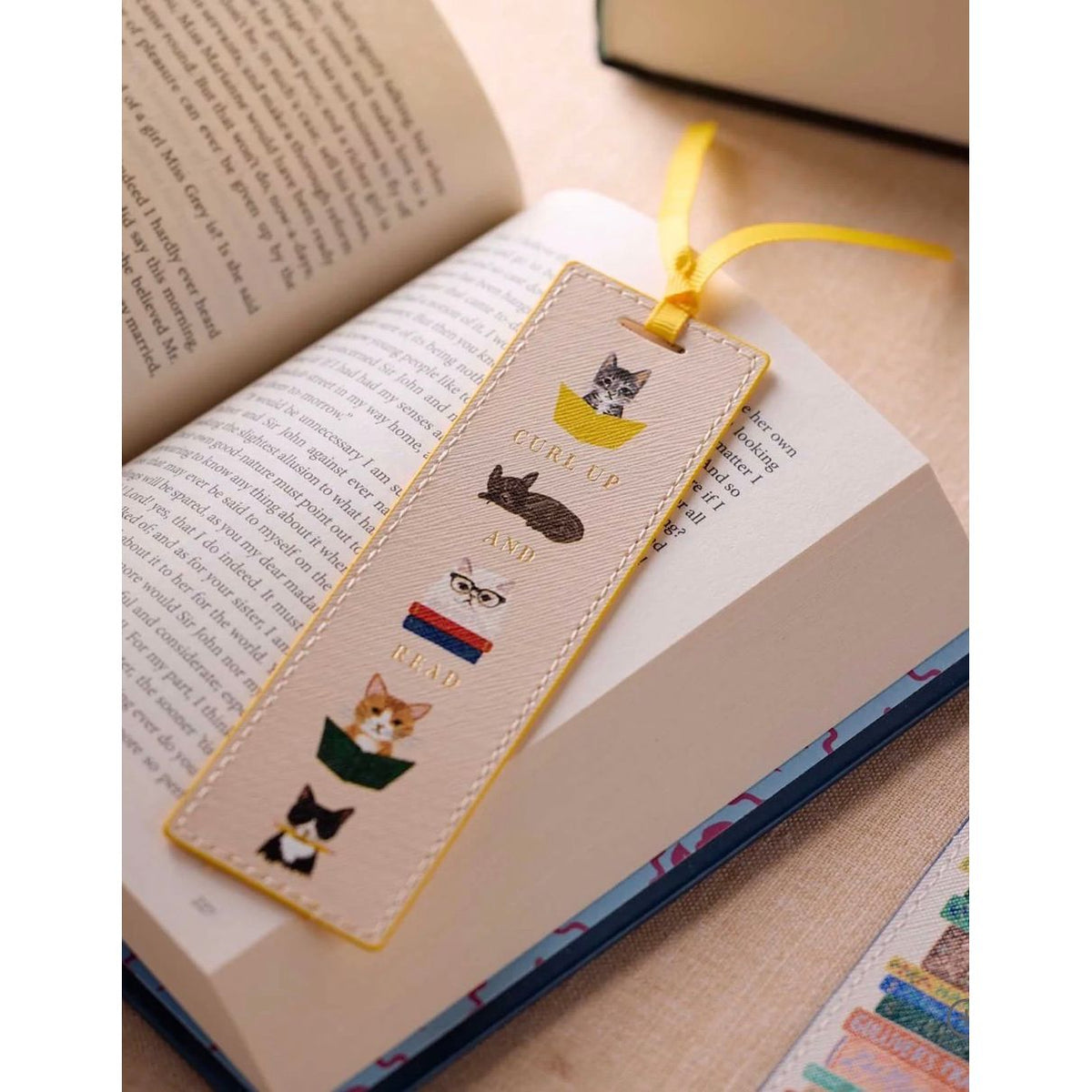 Studious Cats Bookmark - Joanna A. Boutique