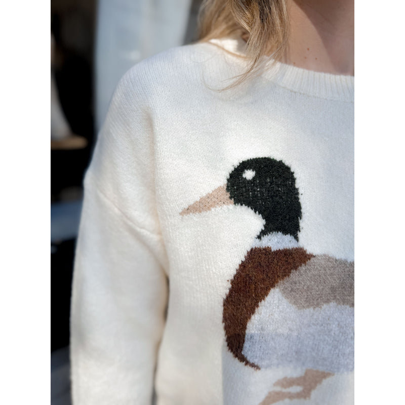 Mallard Sweater | Ivory
