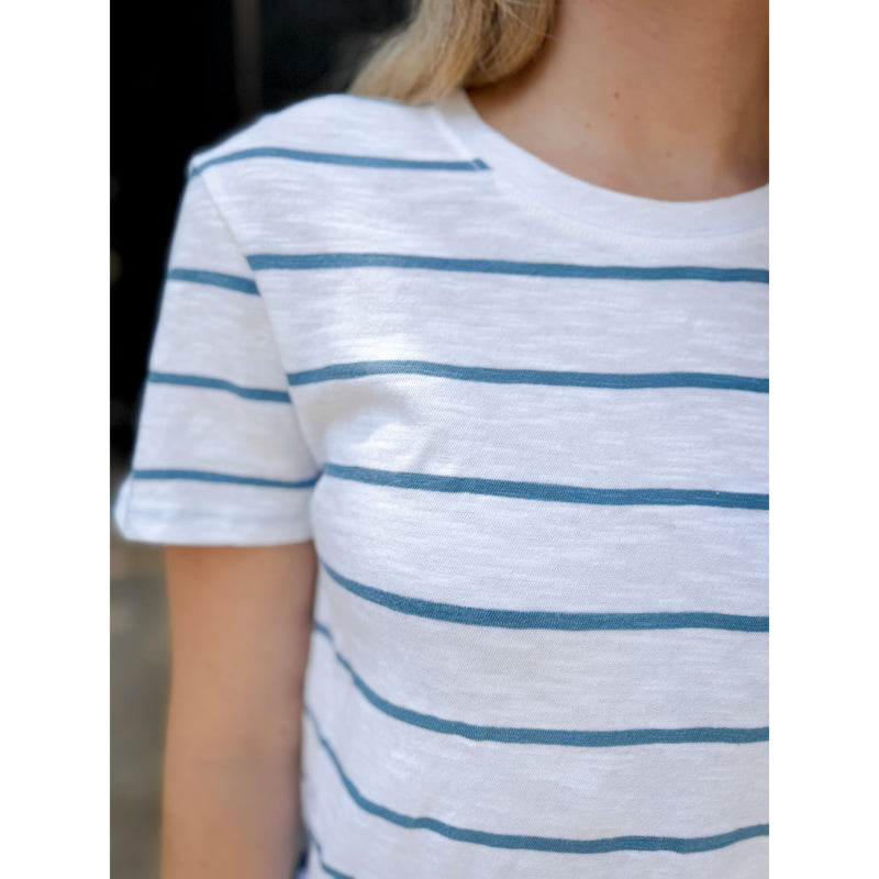 Foundation Stripe Tee | Boathouse