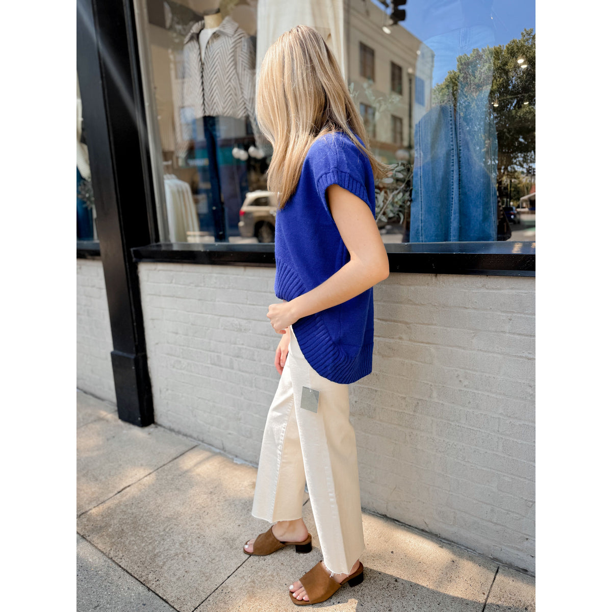 Jenni Knit Vest - Joanna A. Boutique