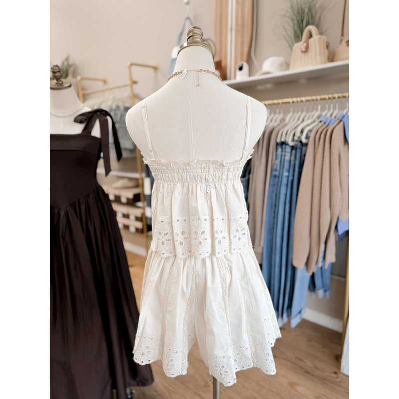 Milla Eyelet Tank