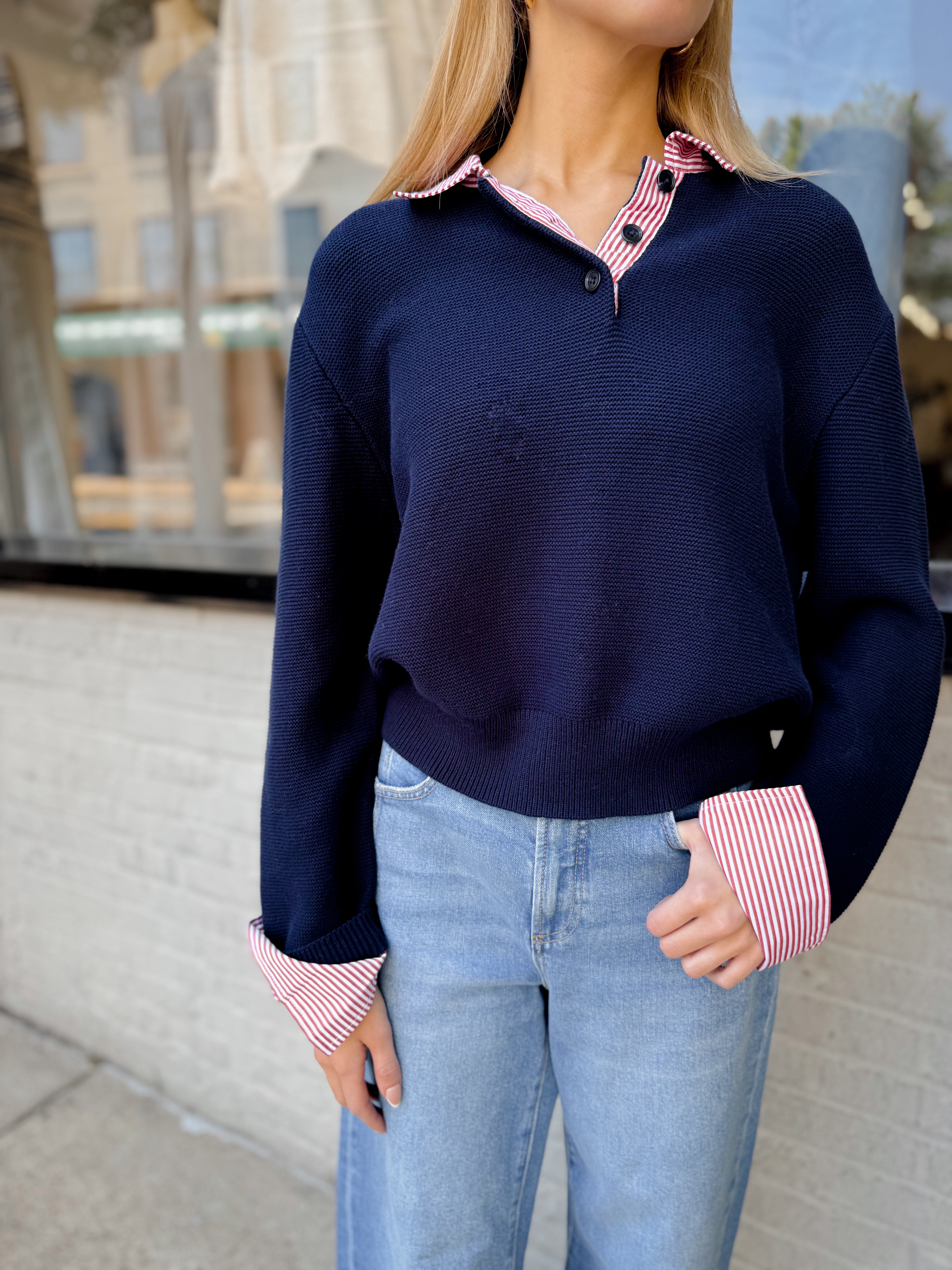 Jillian Polo Sweater