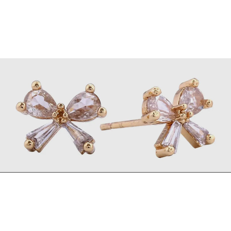 Serene Bow Earrings - Joanna A. Boutique