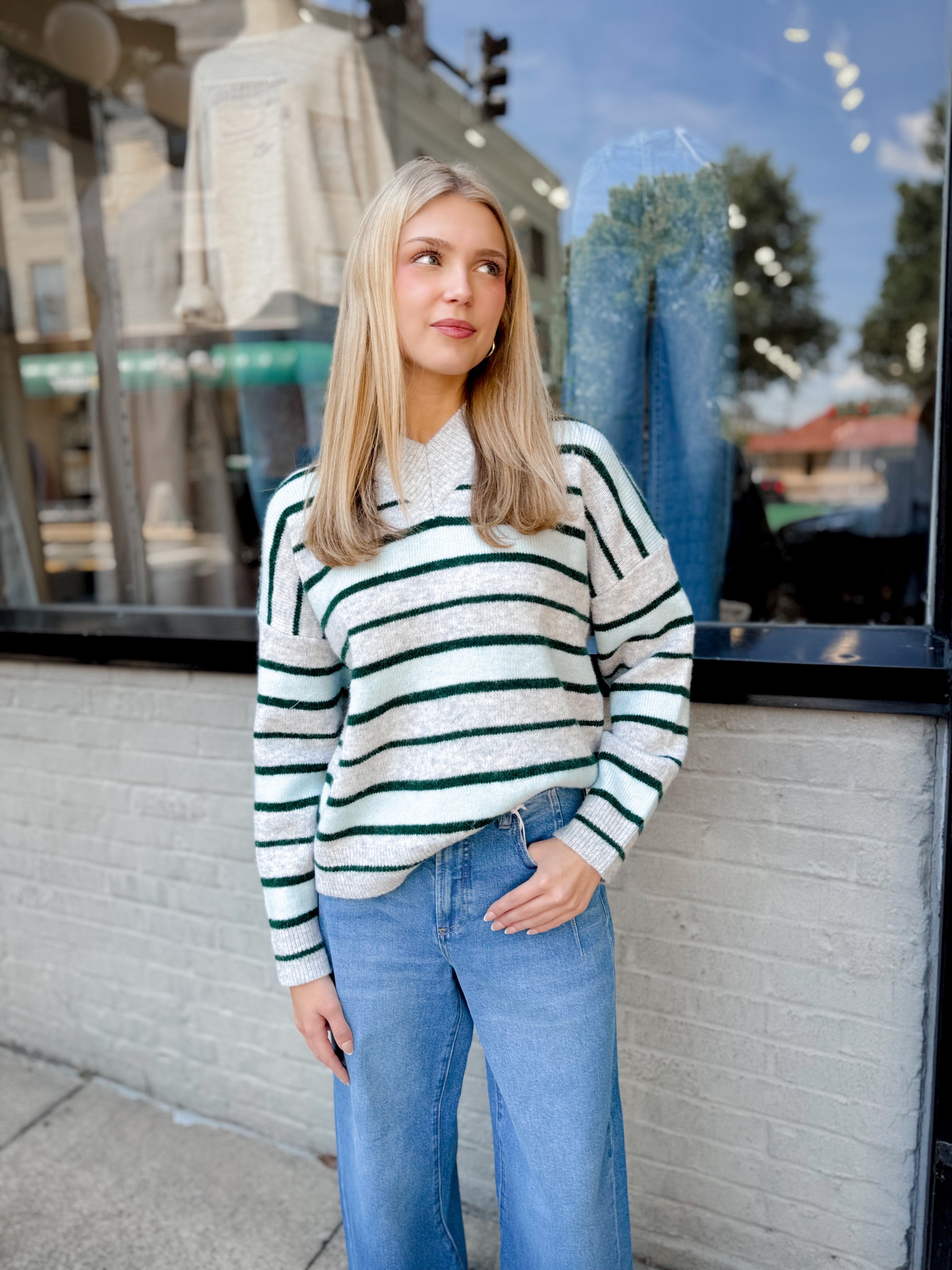 Bexley Striped Pullover