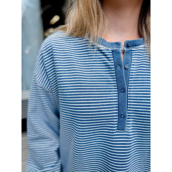 Apollo Striped Sweatshirt