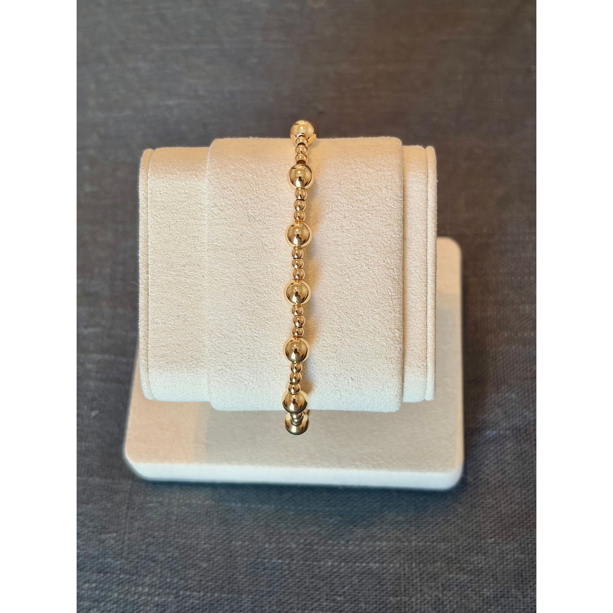 Beaded Single Stack Bracelet