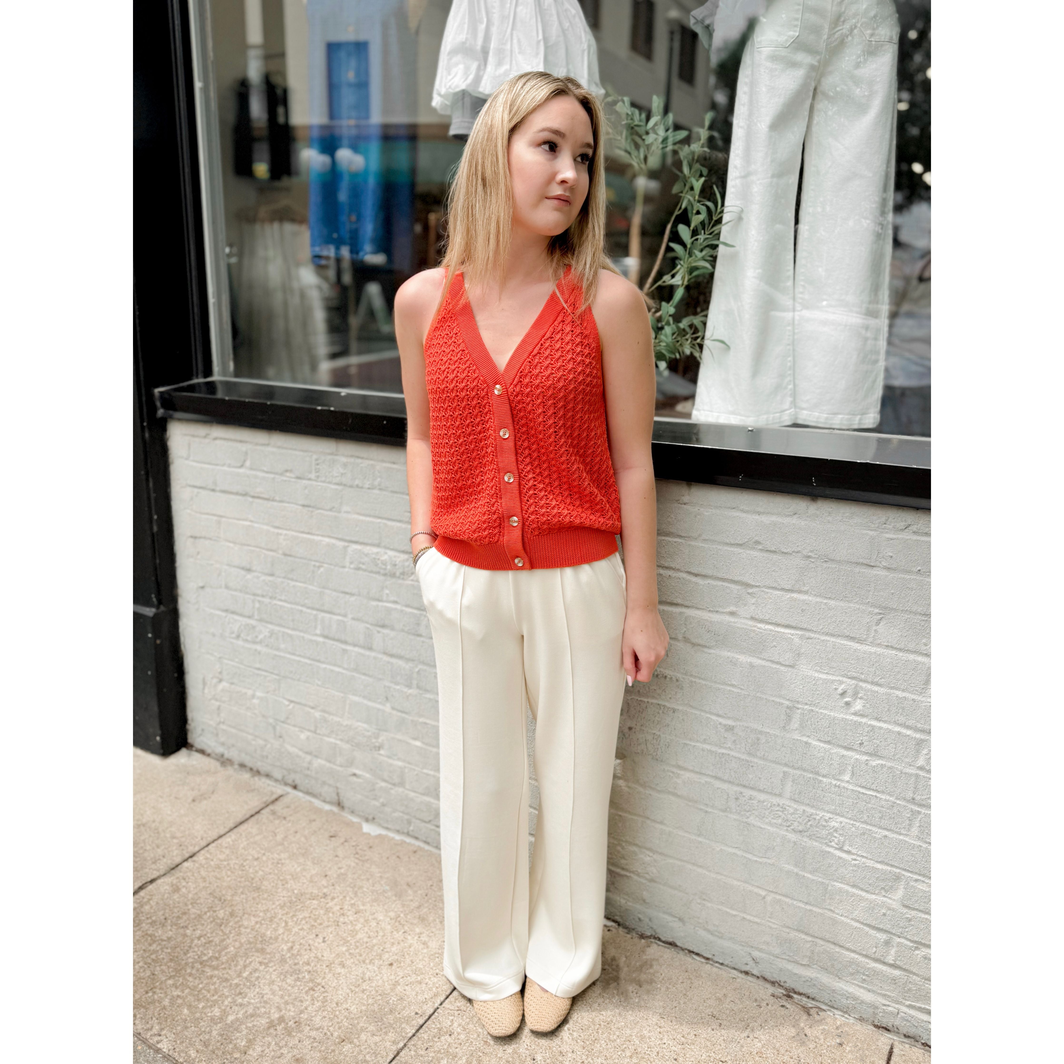 Alessia Knit Tank | Summer Fig - Joanna A. Boutique