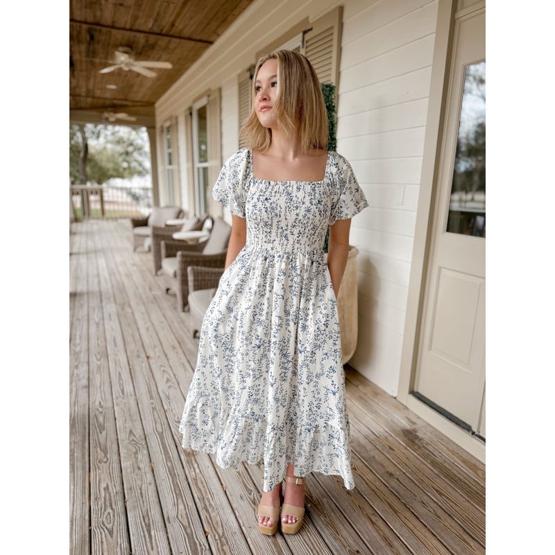 By The Bay Midi Dress