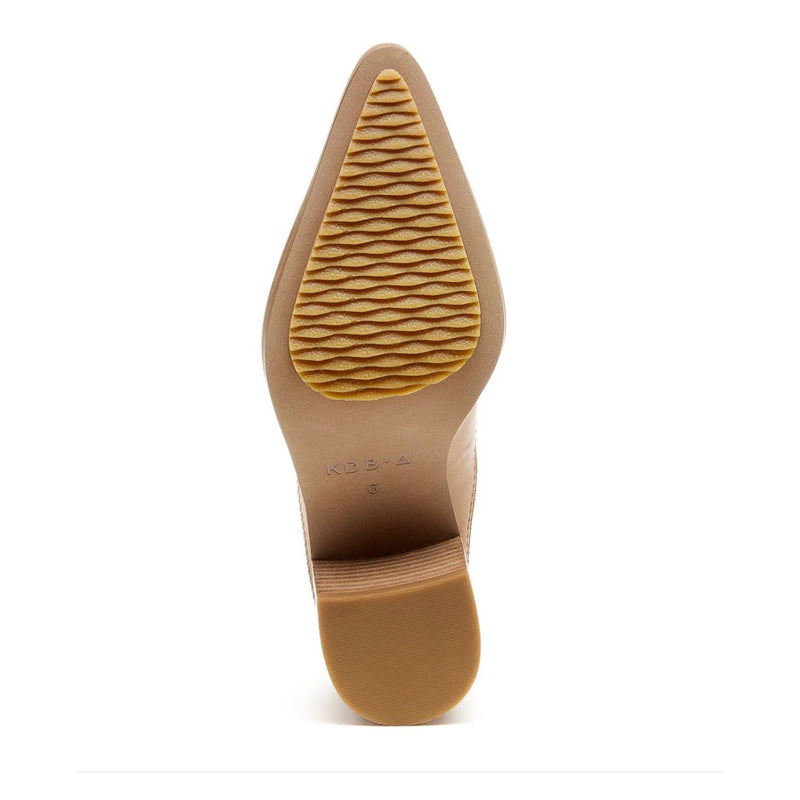 Mason Pointed Toe Mule | Bison - Joanna A. Boutique