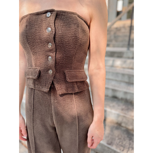 Uptown Cord Jumpsuit
