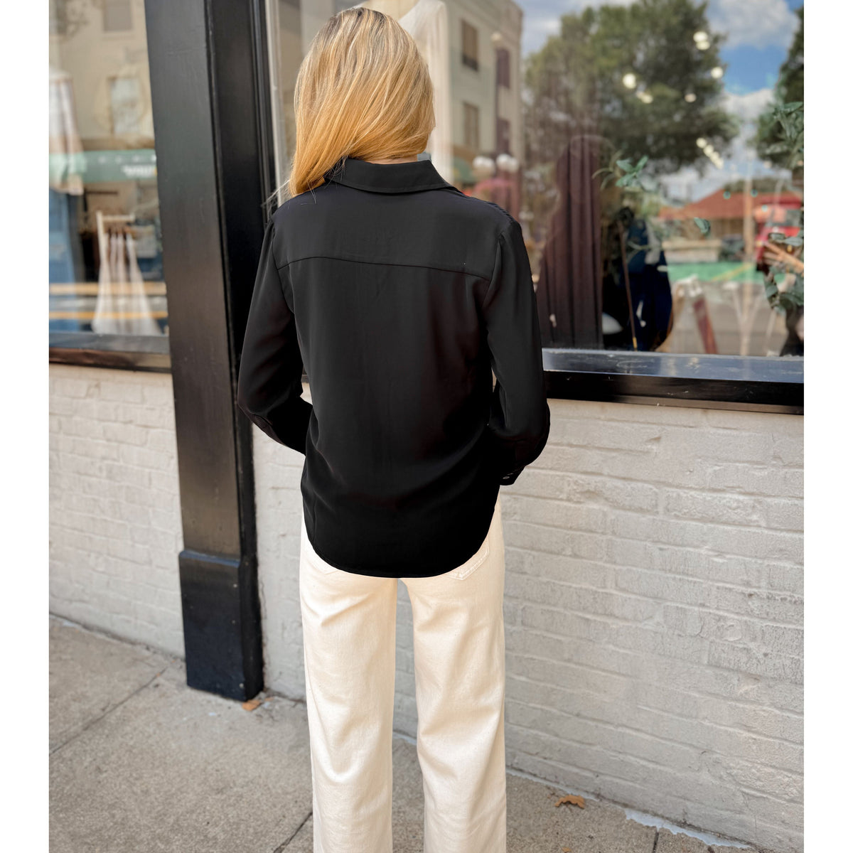 Julie Button Down - Joanna A. Boutique