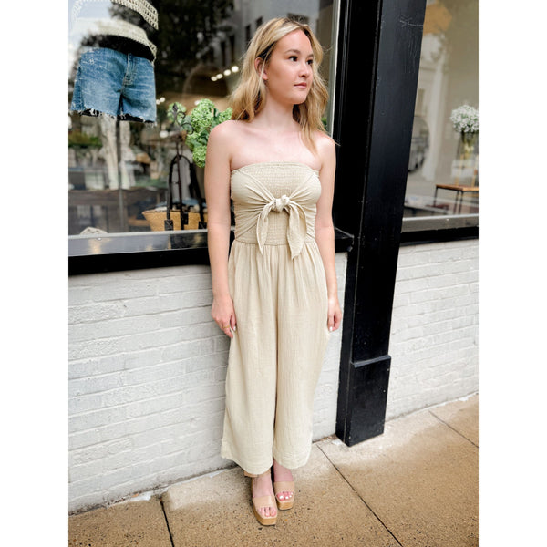 Claudine Jumpsuit | Flax