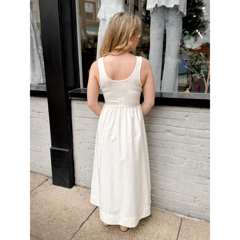 kensie dresses Z Supply Kensie Midi Dress Beige / M