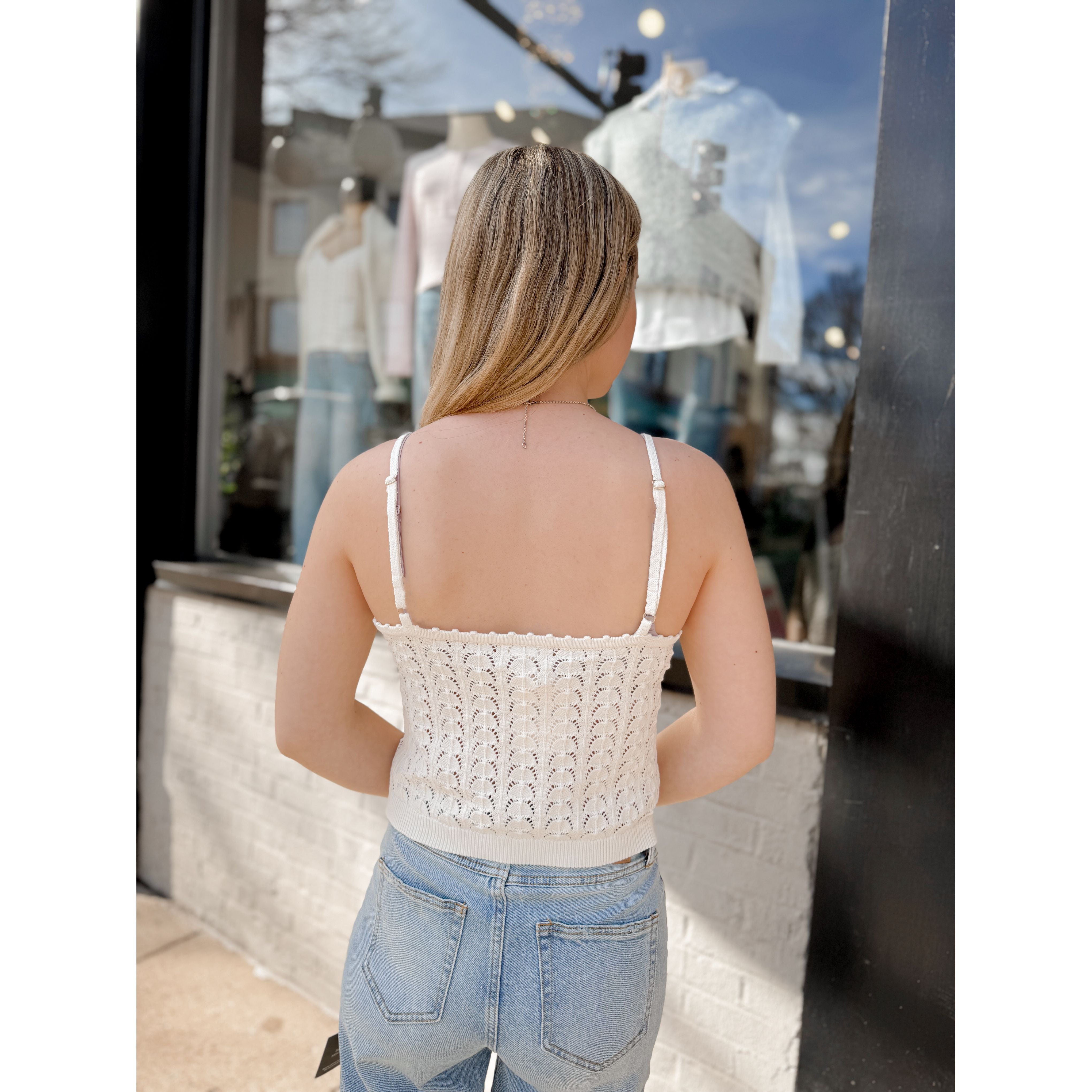 Lexa Sweater Tank - Joanna A. Boutique