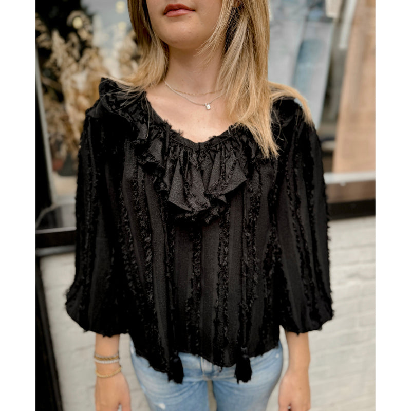 Lilibet Tassel Top