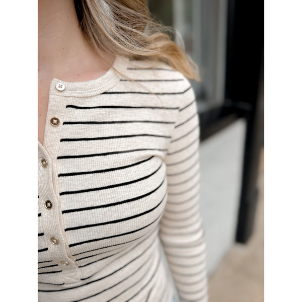 Eve Striped Henley