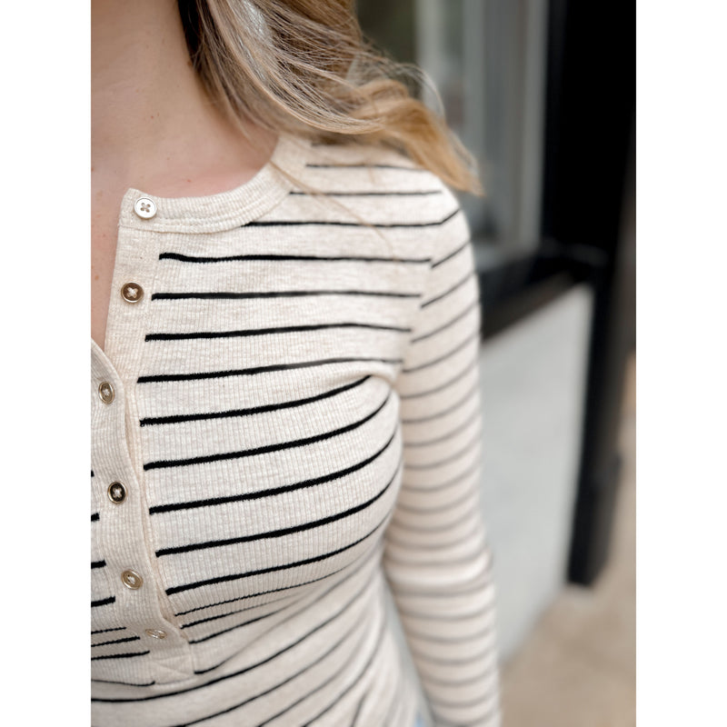 Eve Striped Henley