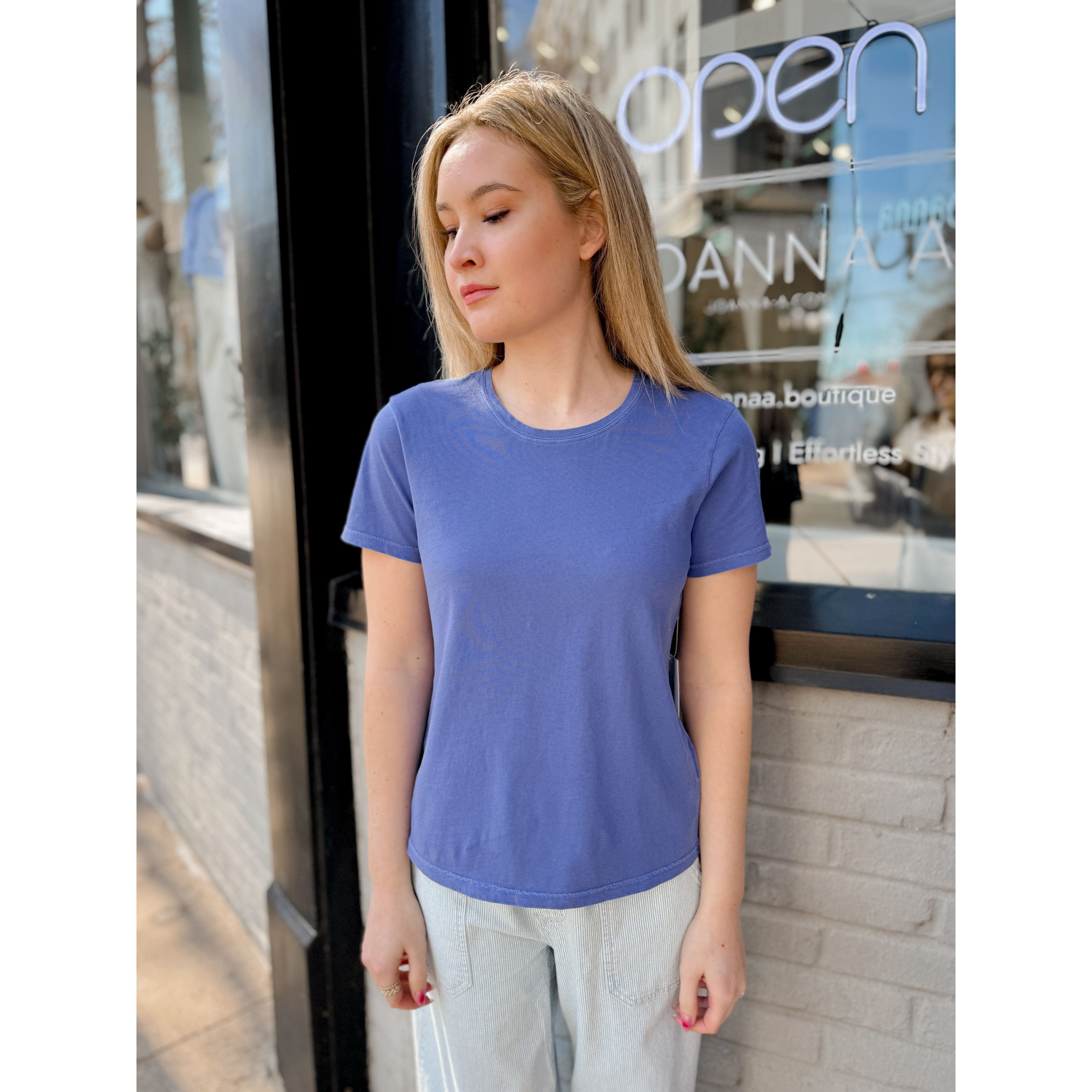 Unity Tee | Skipper Blue - Joanna A. Boutique