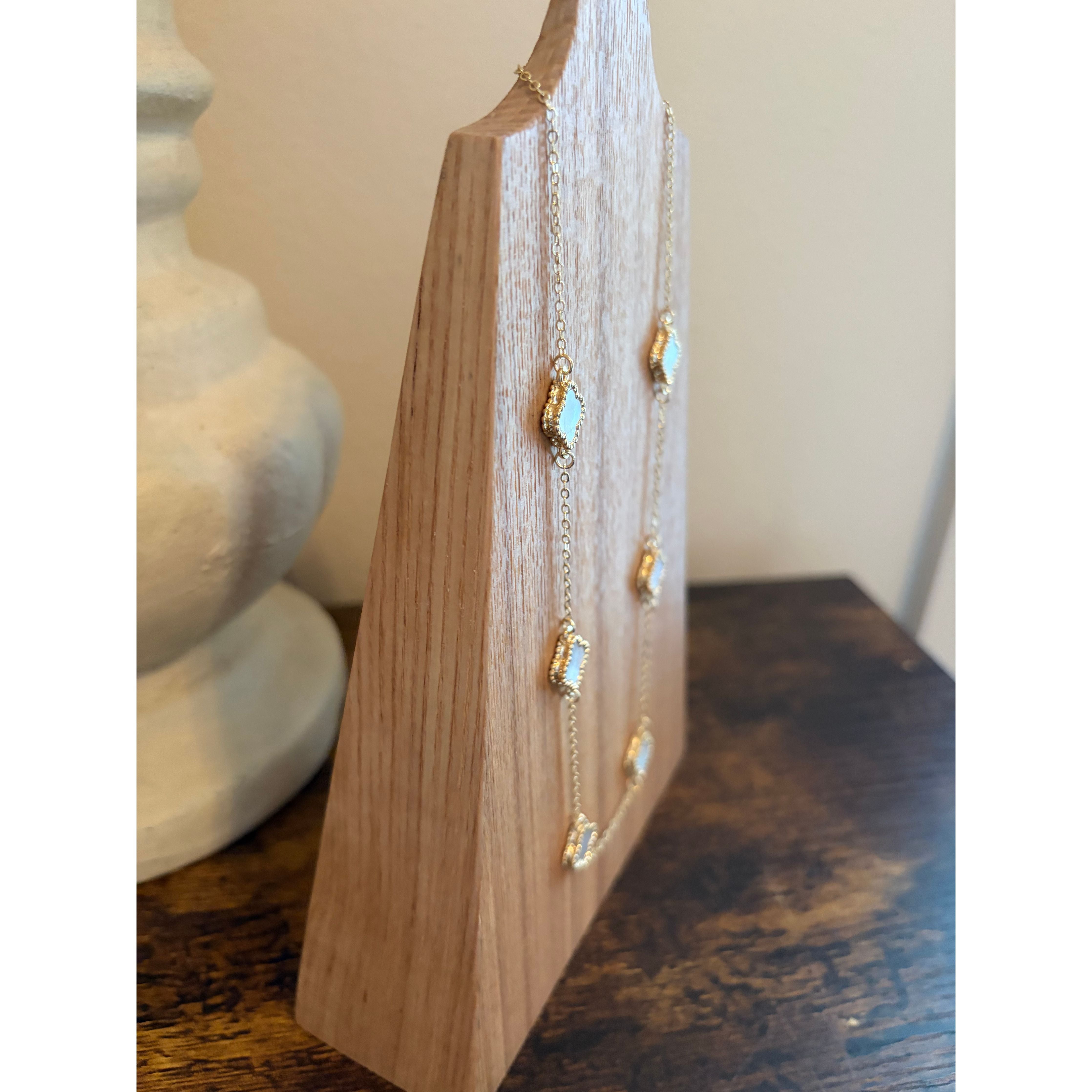 Mini Mother of Pearl Necklace - Joanna A. Boutique