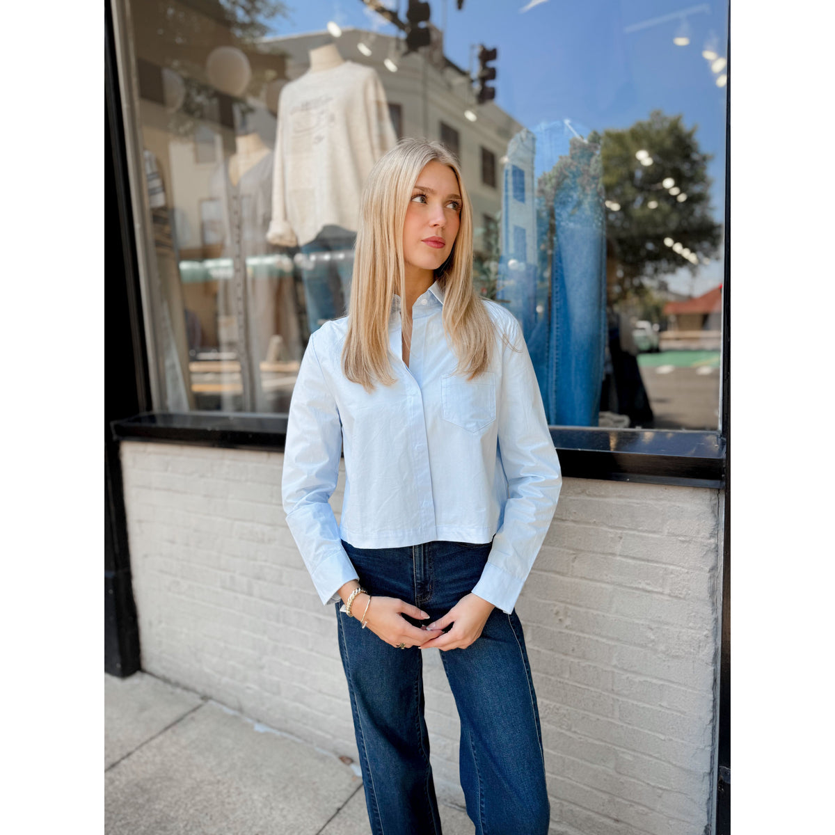 Tutor Button Up - Joanna A. Boutique