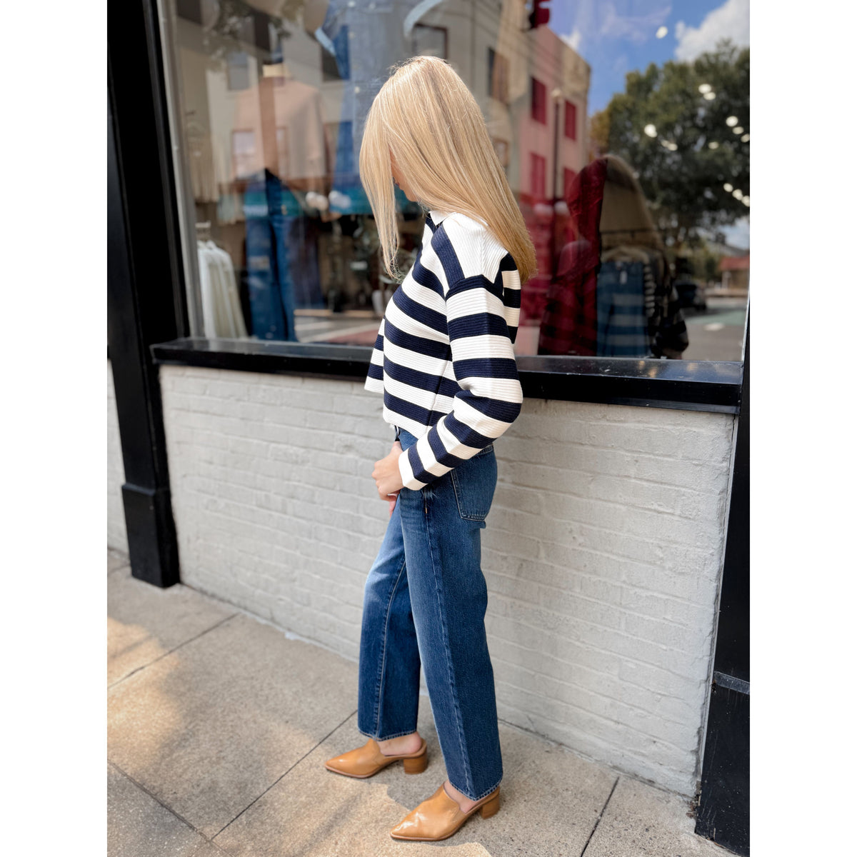 Elizabeth Striped Sweater