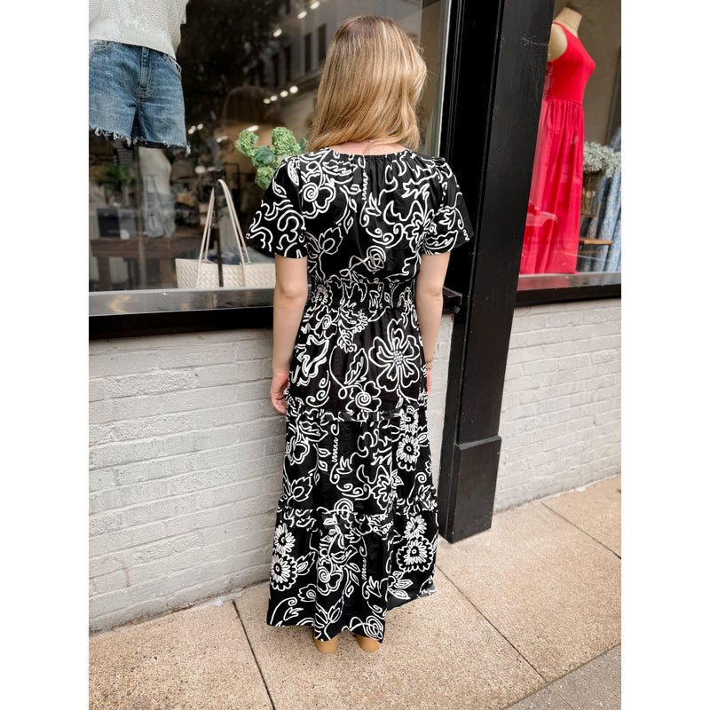 Haylie Poplin Maxi Dress
