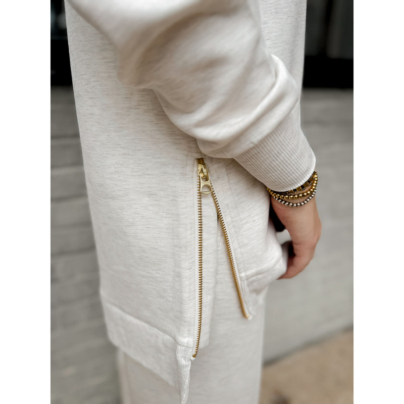 Charter Sweat 2.0 | Ivory Marl