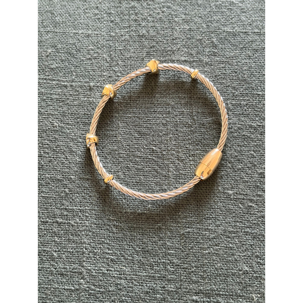 Heart Stack Bracelet - Joanna A. Boutique